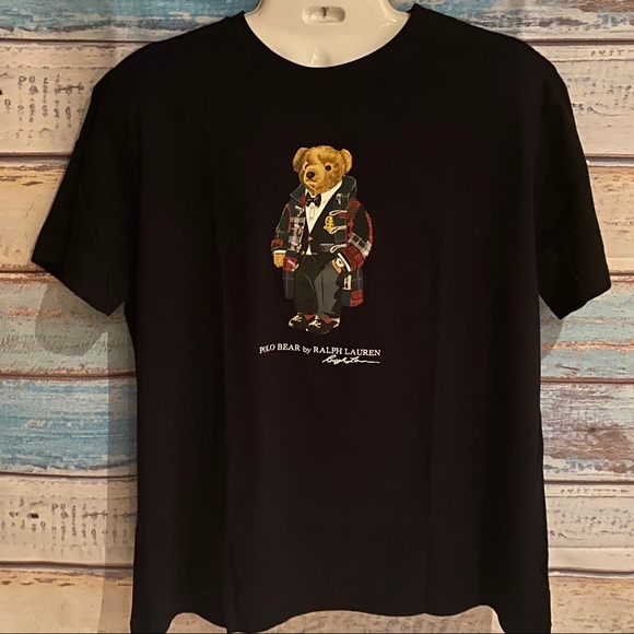 POLO Ralph Lauren 2023 Holiday Bear S/S T-Shirt Sz L - Picture 4 of 14